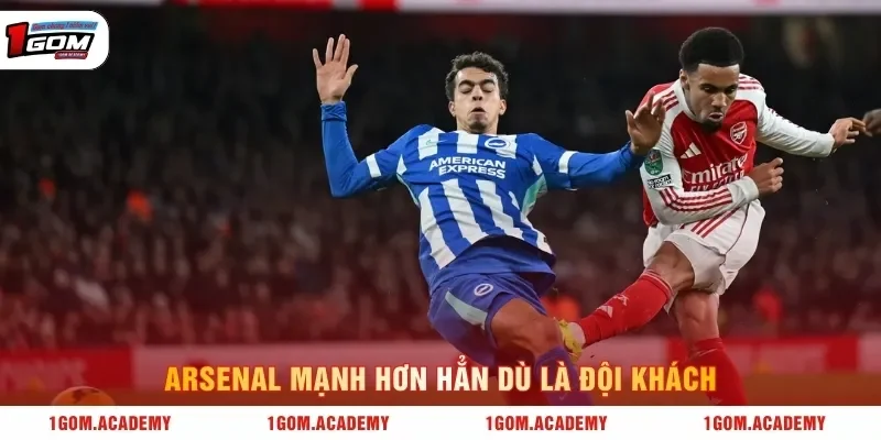 Arsenal mạnh hơn hẳn dù là đội khách
