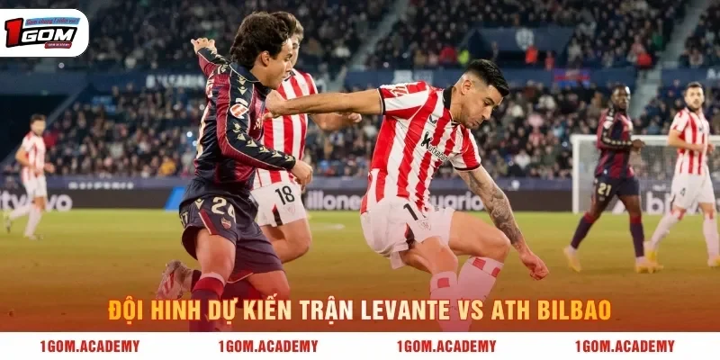 Đội hinh dự kiến trận Levante vs Ath Bilbao