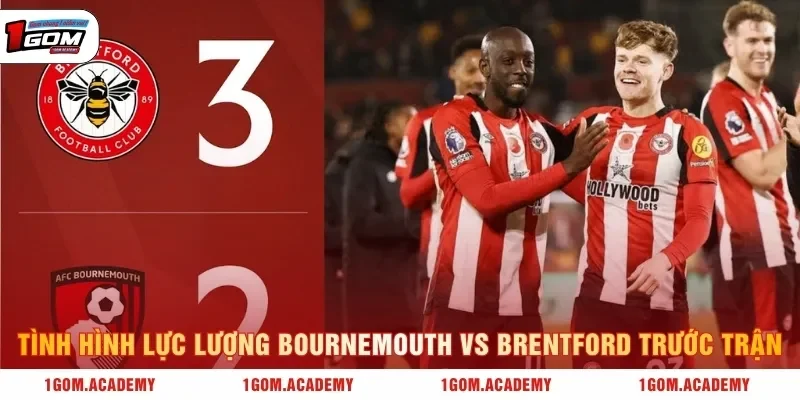 Tình hình lực lượng Bournemouth vs Brentford trước trận
